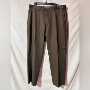 Haggar Men's Chinos in Dark Brown